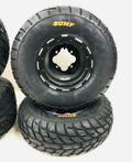 DWT G3 Beadlock Wheels & Sunf A021 Street Tires for Yamaha Raptor 700 (2006–2023)