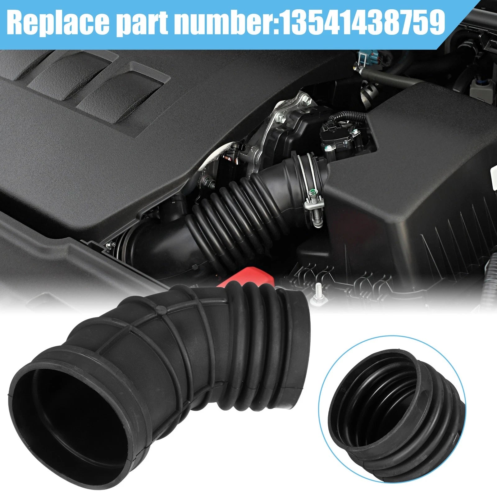Set of 1 Air Intake Hose Tube for BMW 330Xi, Z3 (2001–2005) No. 13541438759
