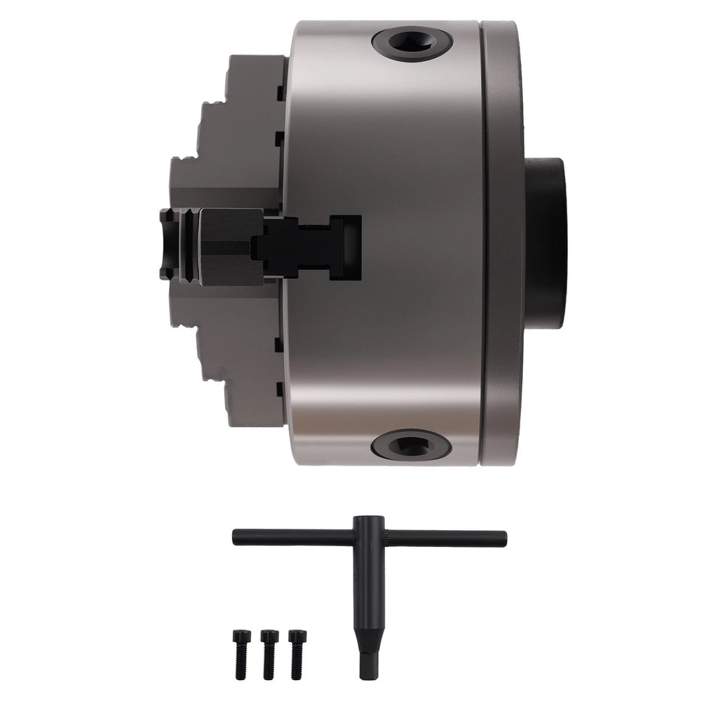 3-Jaw Chuck K11-160A for Lathe 6in 160mm with M8 Screws