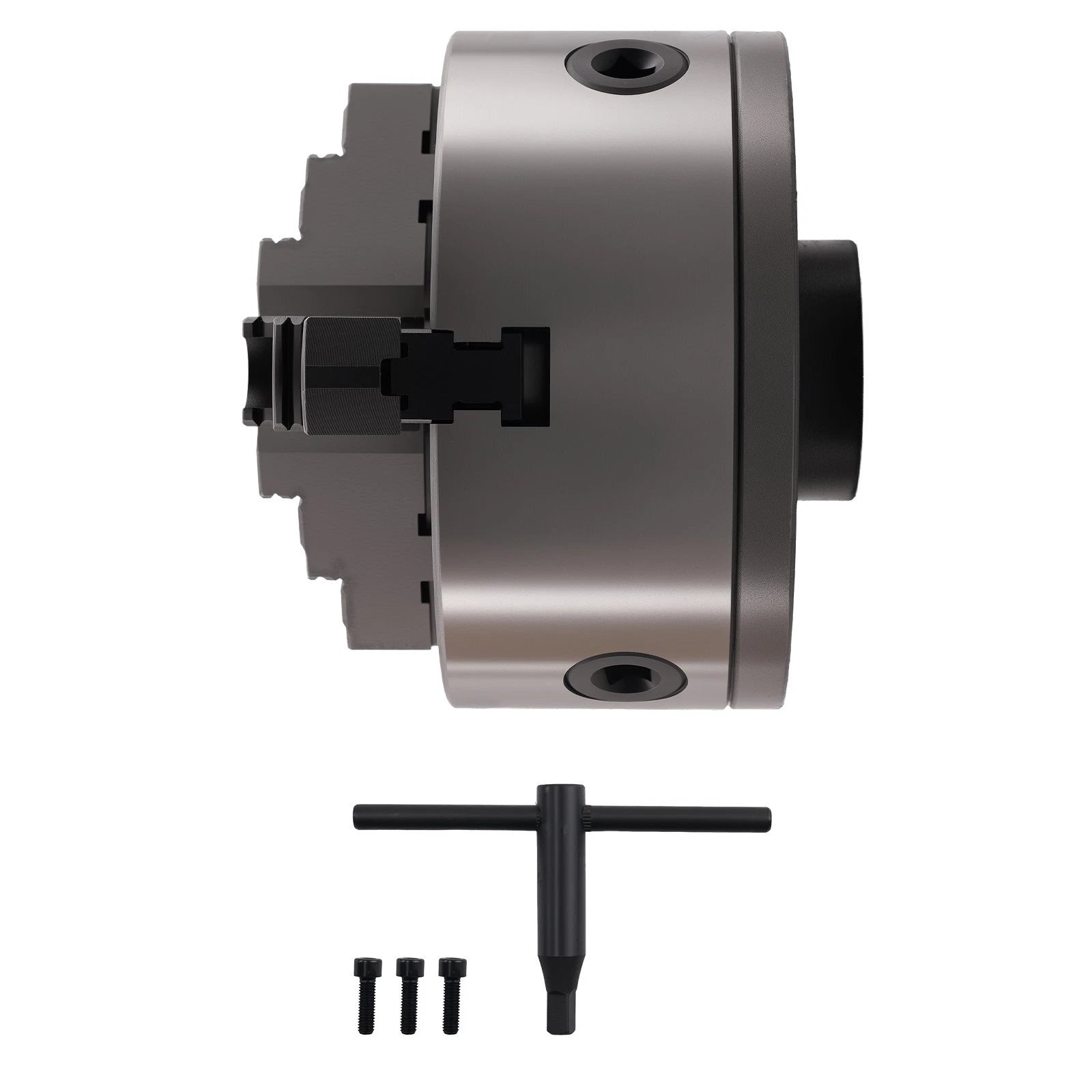 3-Jaw Chuck K11-160A for Lathe 6in 160mm with M8 Screws