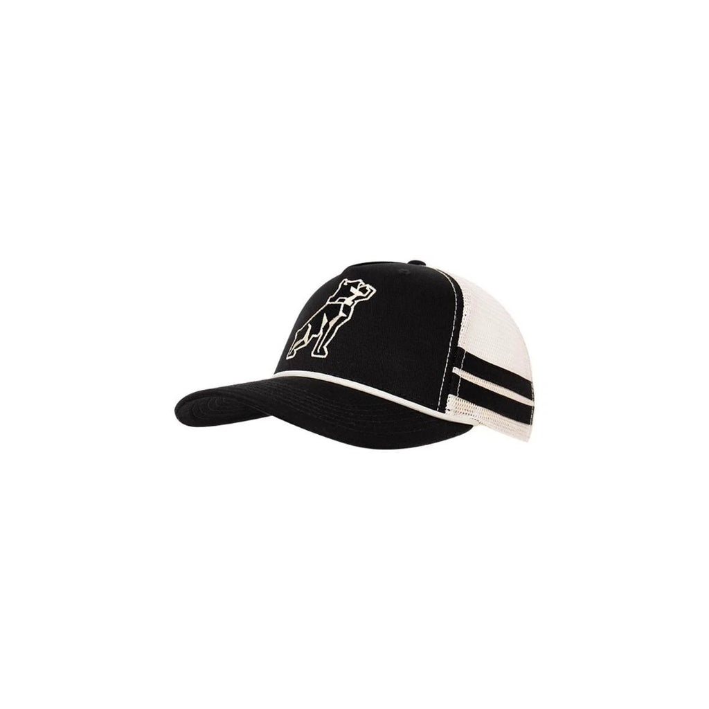 Mack Trucks Trucker Hat Black Stone Mesh Back Cap