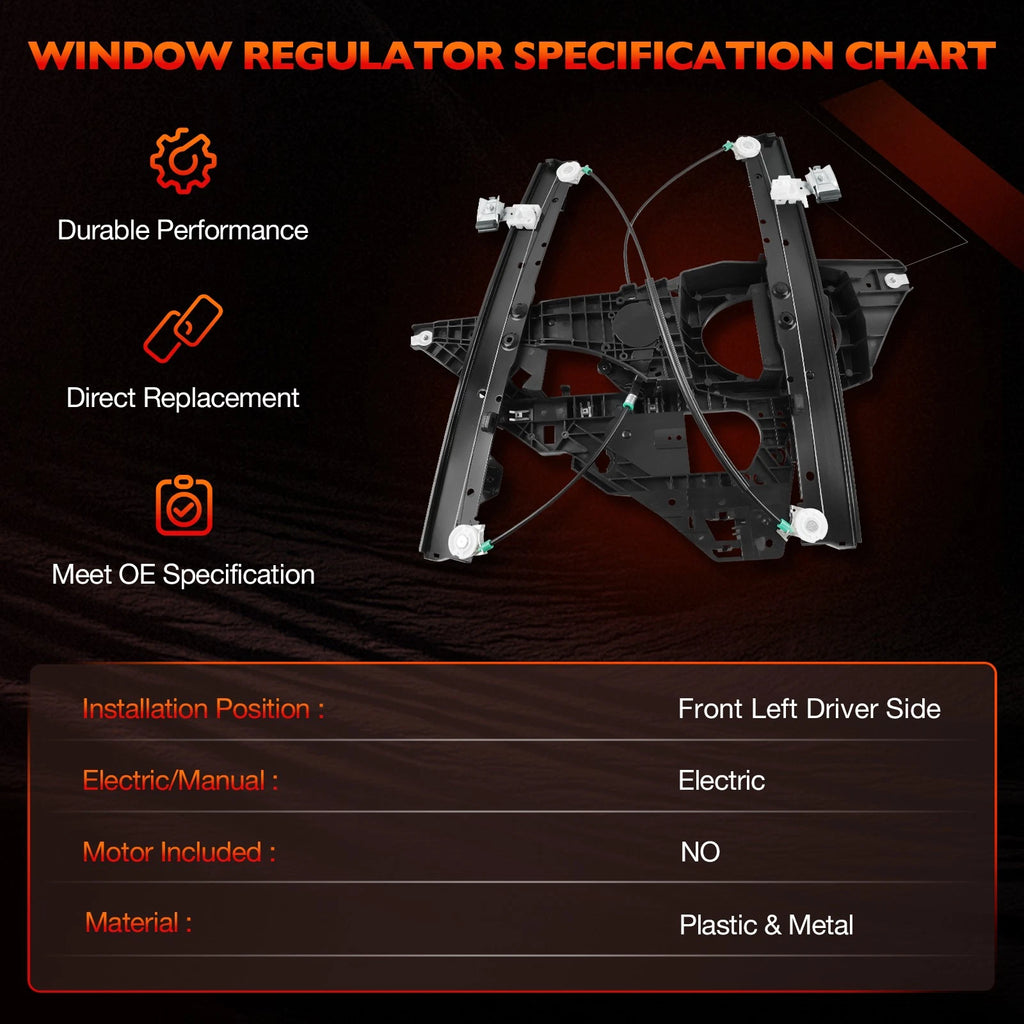 Window Regulator for Lincoln Navigator Ford Expedition (2007-2017)