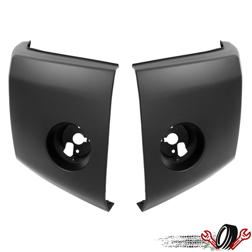 Front Bumper End Cap Pair for Nissan Titan/Pathfinder/Armada (2004–2007)