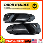 Set of 2 Outer Door Handles for Honda Civic 3DR (1992–1995)