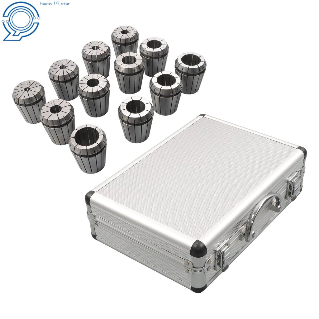 12 Pack ER50 Collet Set 3/8" to 1-5/16" for Milling Lathe Machine