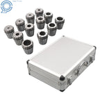 12 Pack ER50 Collet Set 3/8" to 1-5/16" for Milling Lathe Machine