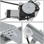 Power Window Regulator w/Motor Front Left LH for Toyota Corolla Geo Prizm (1993–1997)