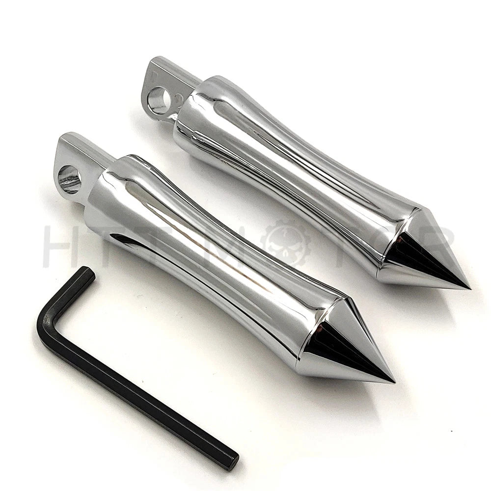 Chrome FootPeg for Harley Road King, Sportster 883, 1200 XL