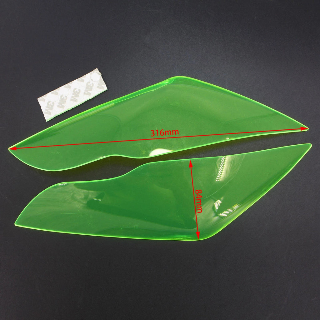 Front Headlight Lens Guard Protector for Kawasaki ZX-10R (2011–2015)