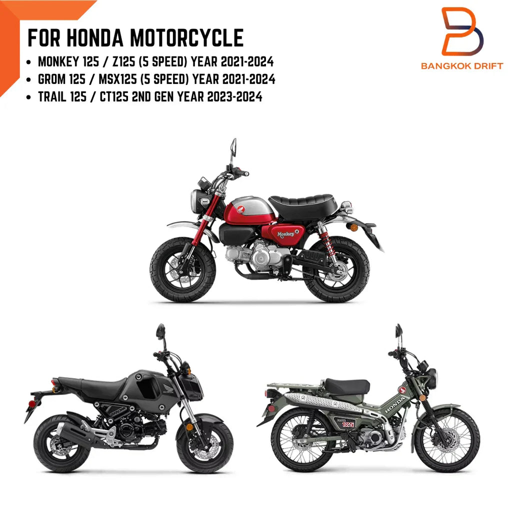 Aluminium Cam Gear Valve Cover Guard for Honda Monkey Grom MSX CT 125