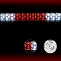 2X LED 3rd Brake Light for Colorado/Canyon (2015–2018) Chrome