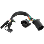 7 Way Trailer Light Bar Wiring Connector & 4 Pin Plug for Chevy Silverado 1500 (2014–2023)