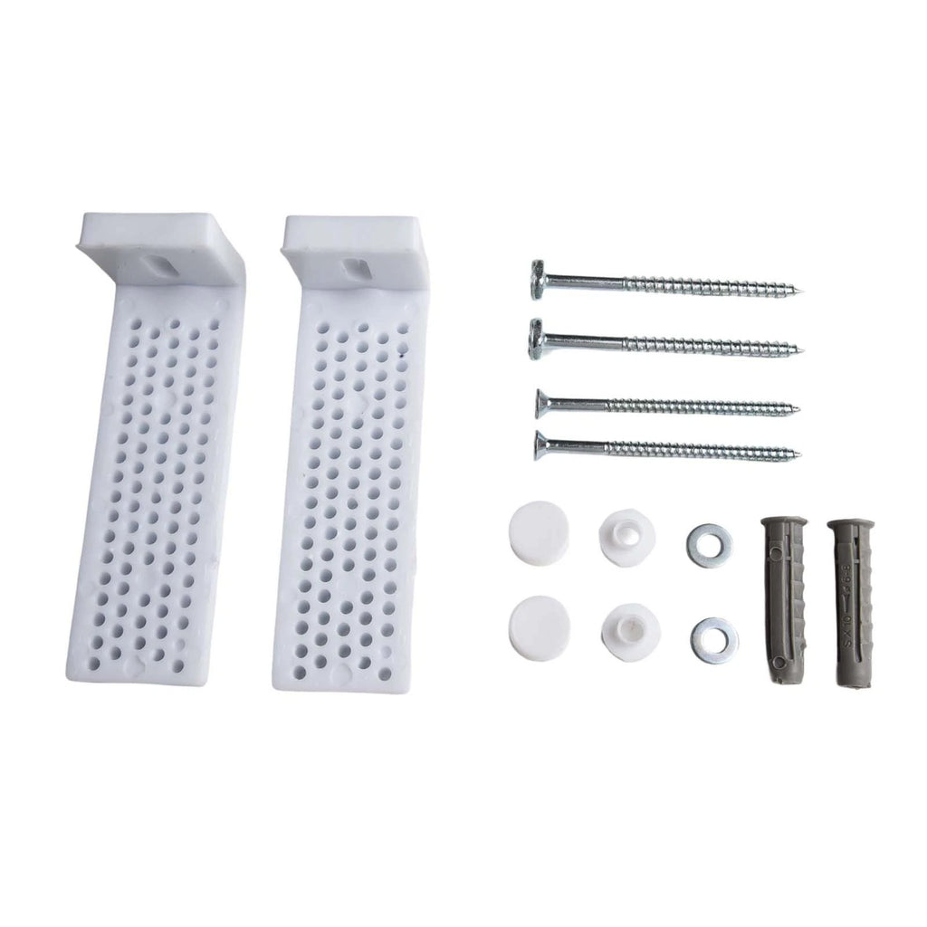 Set of 4 Screws for Half Pedestal Basins L-shaped Pan Seat Hinge Bidet