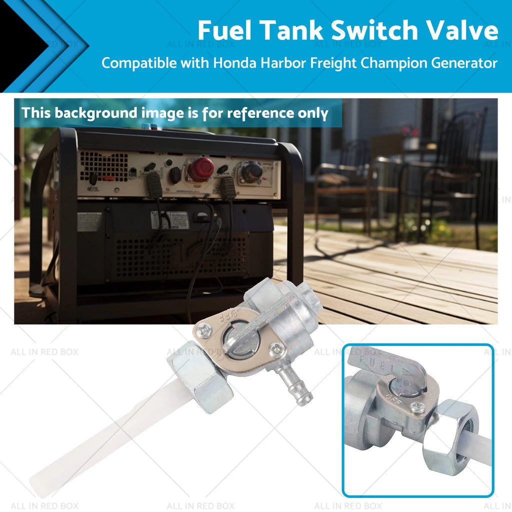 Fuel Tap Tank Switch Valve Petcock for Honda Generator GX160 GX200 (2000–2023)