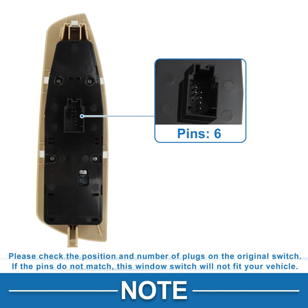 Power Window Switch for BMW 740i (2013-2015)