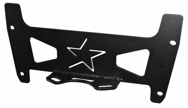 LSR Rear Gusset Plate for Yamaha Rhino 450/700 (2008–2011) - Black