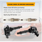 6X Ignition Coils + Iridium Spark Plugs for Mercedes-Benz C230 C300 ML350 (2007–2015)