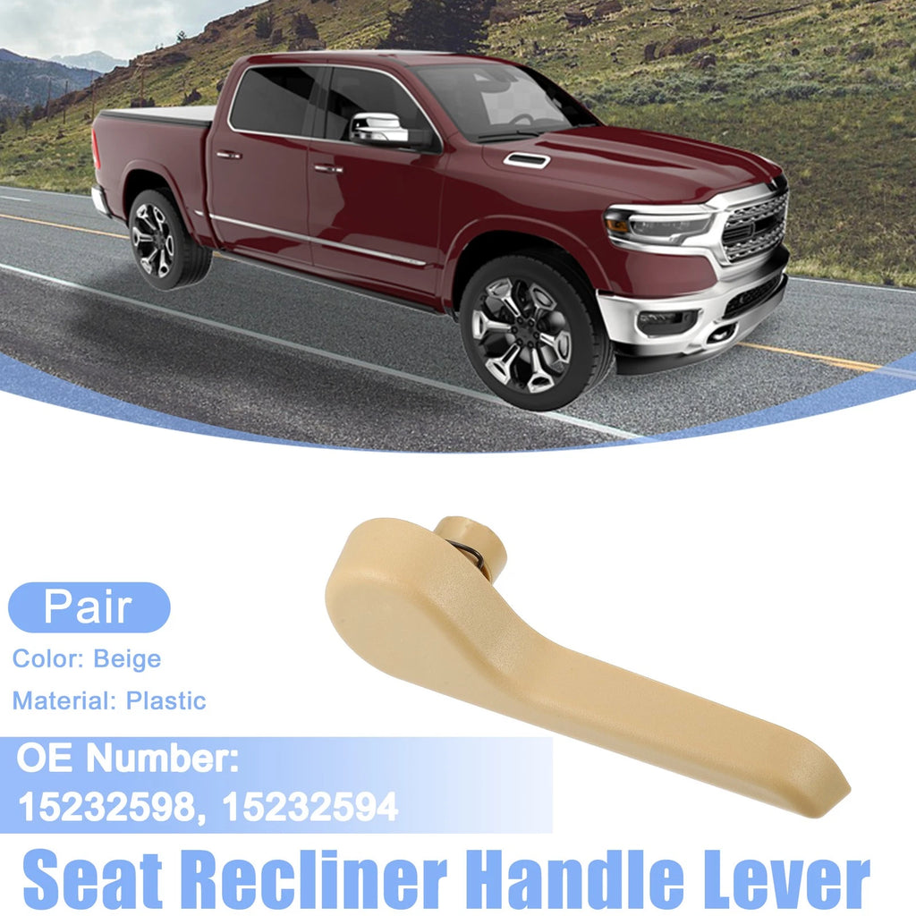 Pair Front Left Right Seat Recliner Handle for Chevrolet Avalanche (2002–2013)