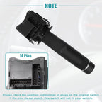 Front Windshield Wiper Switch for Buick Enclave (2014–2017) No. 15923682