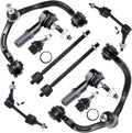 Set of 4 Front Control Arm Ball Joints & Tie Rod Ends for Ford Expedition (2003–2004)