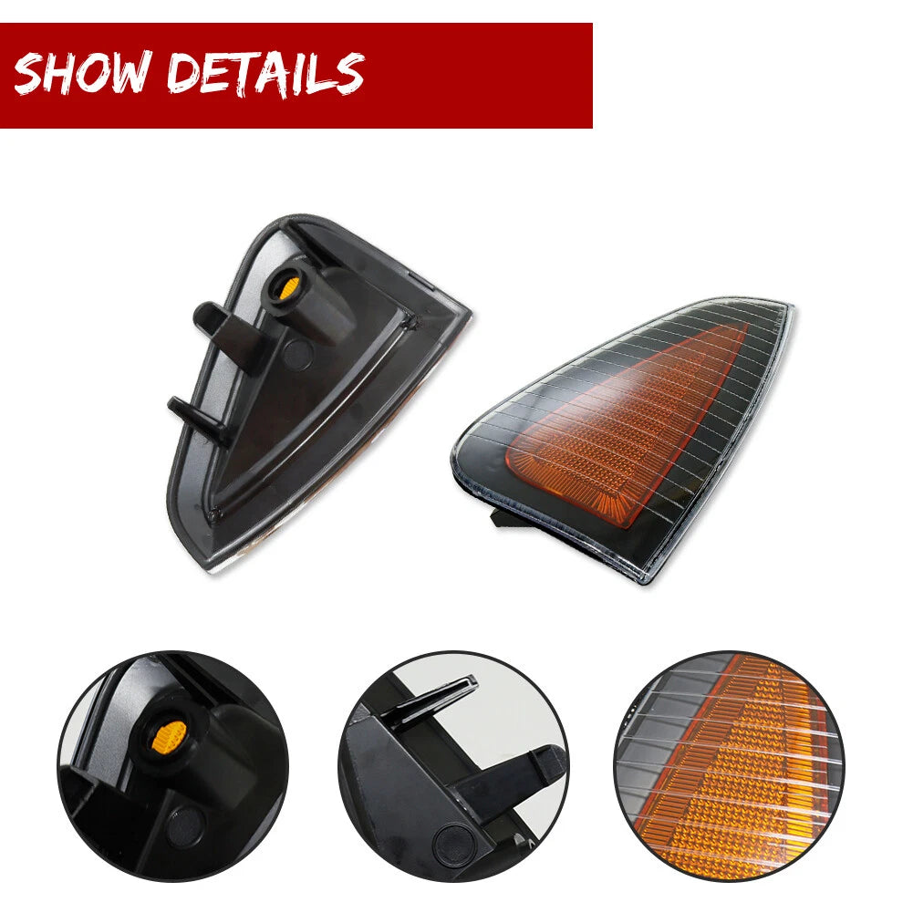 2PC Side Marker Turn Signal Lights for Dodge Charger (2006–2010)