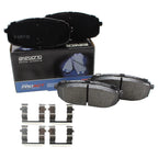 Set of 4 Akebono ProACT Ultra Premium Front Ceramic Pads for Kia Soul (2014–2016)