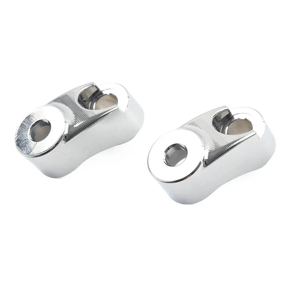 39MM 49MM Front Turn Signal Mount Bracket Relocation for Harley Dyna FXR (2006-2017)