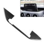 Black Console Navigation GPS Panel Cover Trim for Kia Stinger (2018-2023)