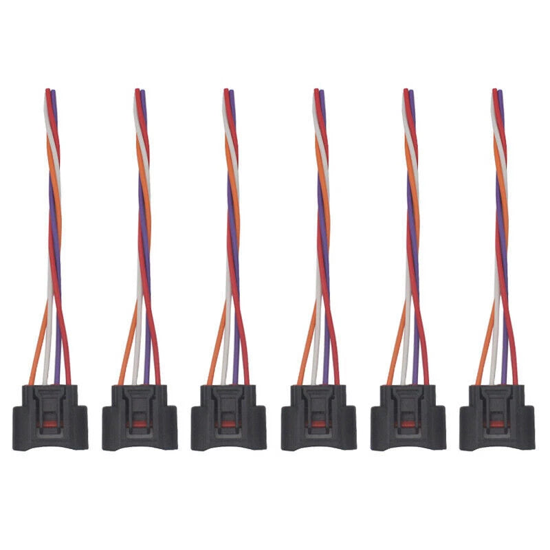6X Ignition Coil Pigtail Connector Plug for Toyota Sienna (2007–2015)