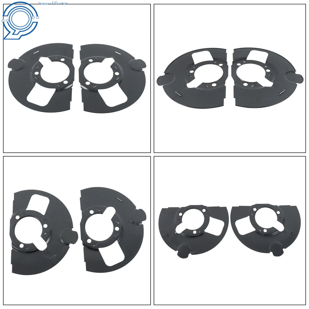 Set of 2 Front Brake Dust Shields for GMC Yukon XL (2015-2020)