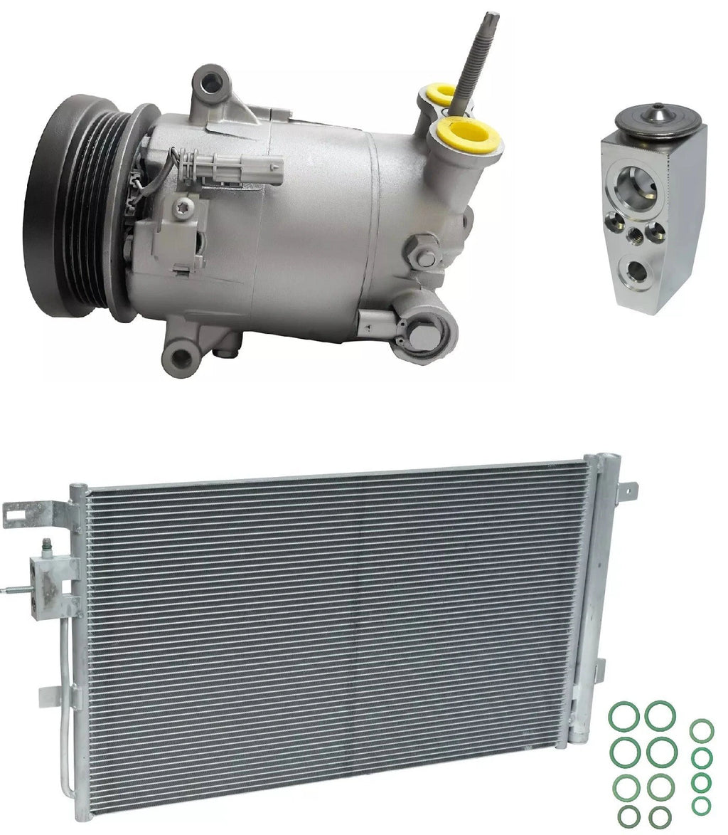 AC Compressor Kit With Condenser Replacement for Buick Envision 2.0L (2017)