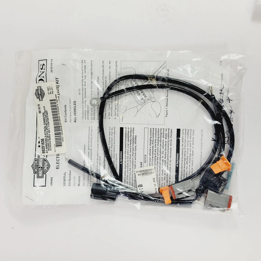 Wire Harness Kit for Harley Davidson (Used with Glo Pod Kits)