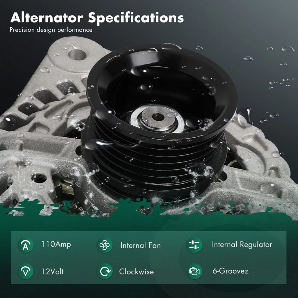 Alternator for Volkswagen Eos (2007–2008), GTI (2006–2007), Jetta (2006)