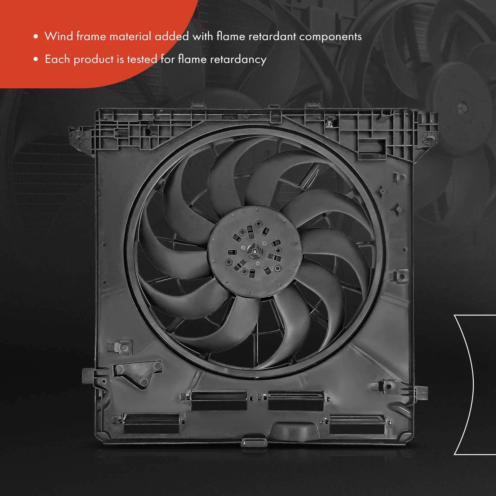 Cooling Fan Assembly with Shroud for Ford Explorer (2020-2023)
