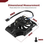 Radiator Fan Kit for Yamaha YZ450FX WR450F (2016–2018)