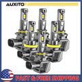 6X White LED Fog Bulbs for Chevy Silverado 1500 2500 3500 HD (2003â2006)
