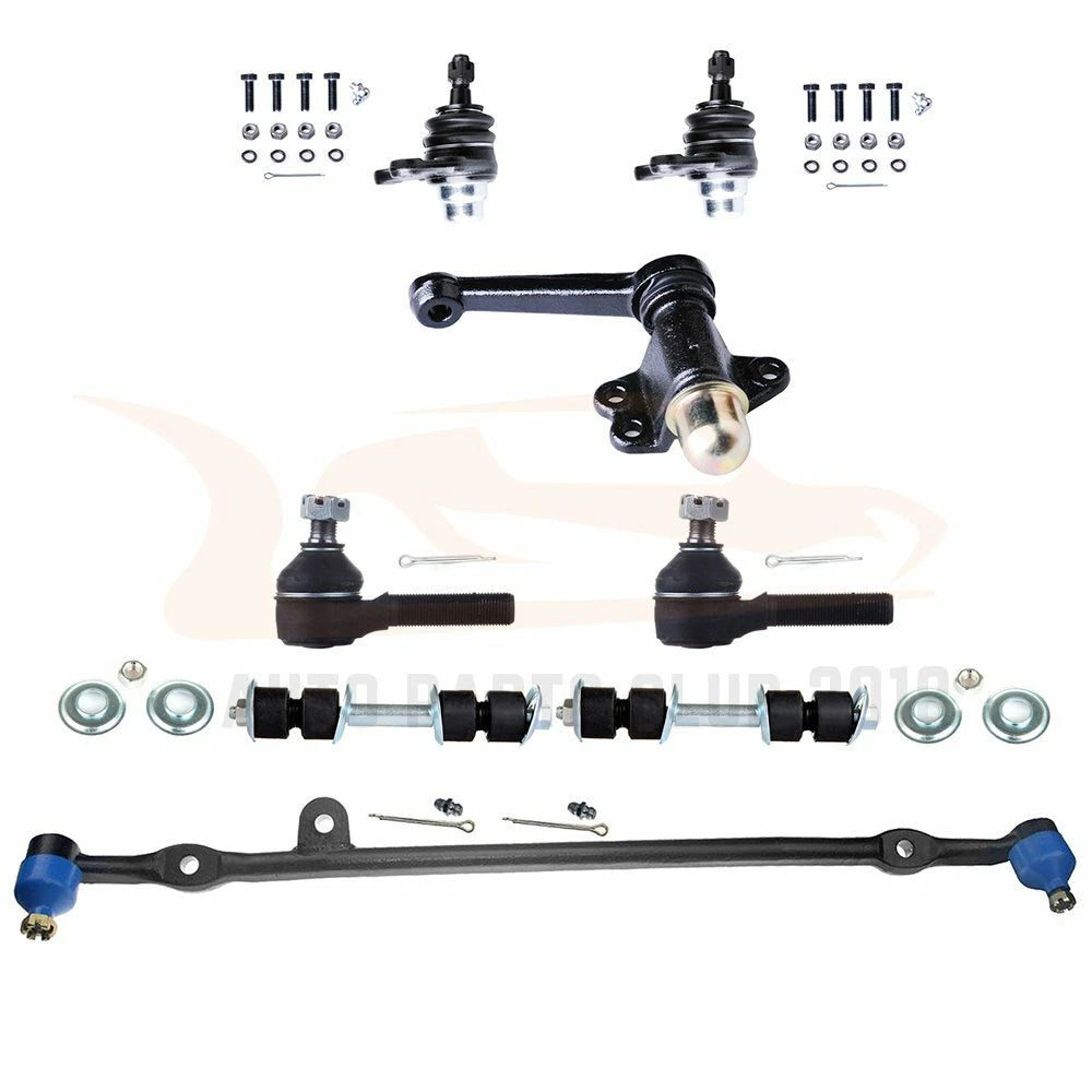 Set of 8 Front Idler Arms & Tie Rods for Toyota Pickup (RWD)