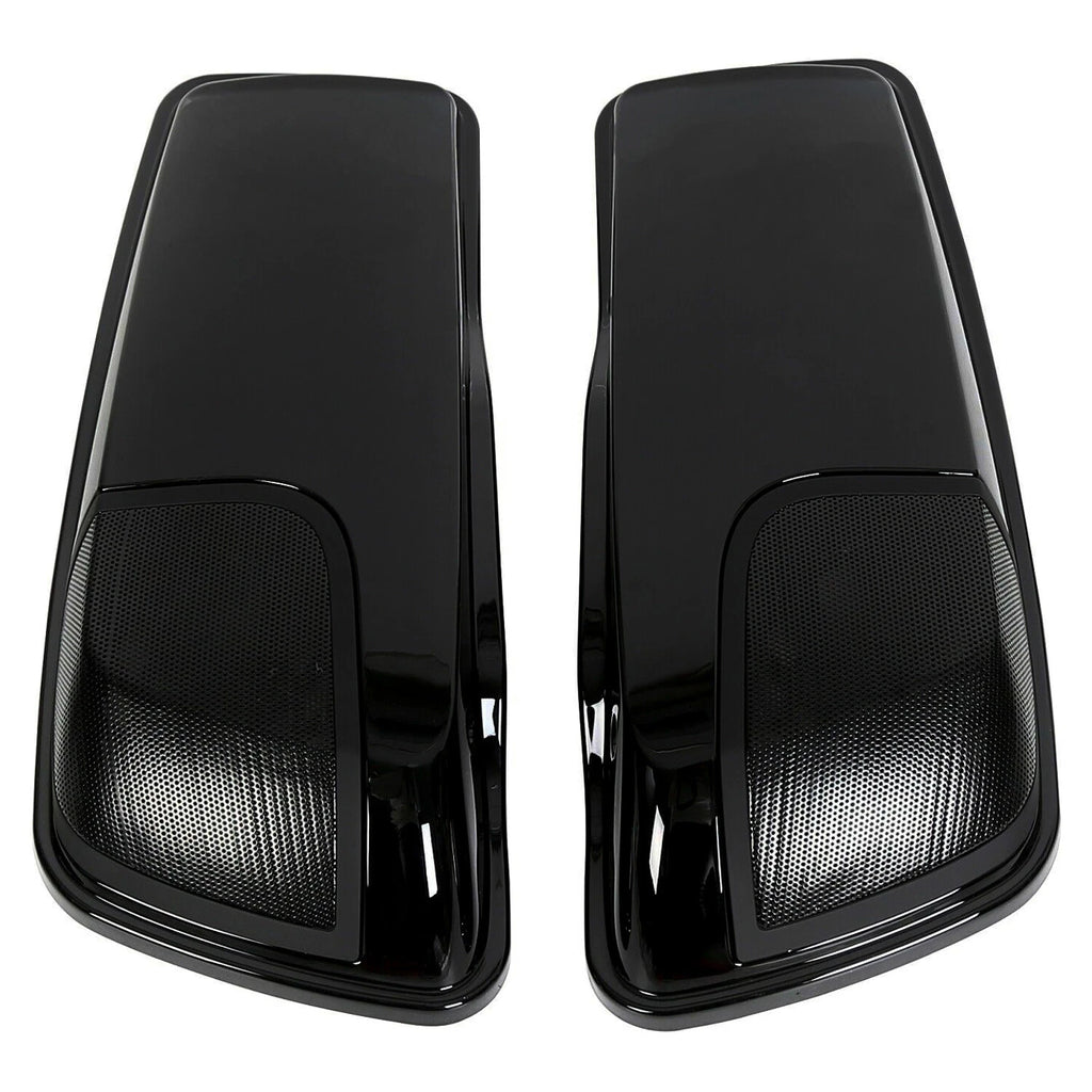 Saddlebag Lids with Speaker Cutouts for Harley Touring Road King Glide (2014–2024)