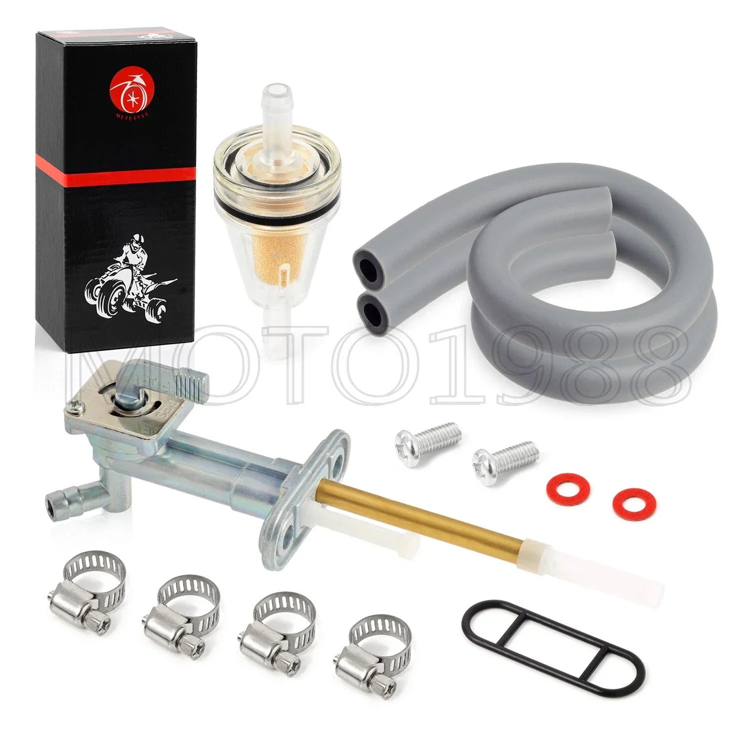 Fuel Petcock Valve Switch for Kawasaki Bayou 250 KLF250A (2003–2011)