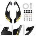 Front Side Winglets for Yamaha YZF R1 R1M (2021–2024) Black