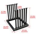 Black Steel Windshield Rack for Auto Glass Cargo (5 Lite)