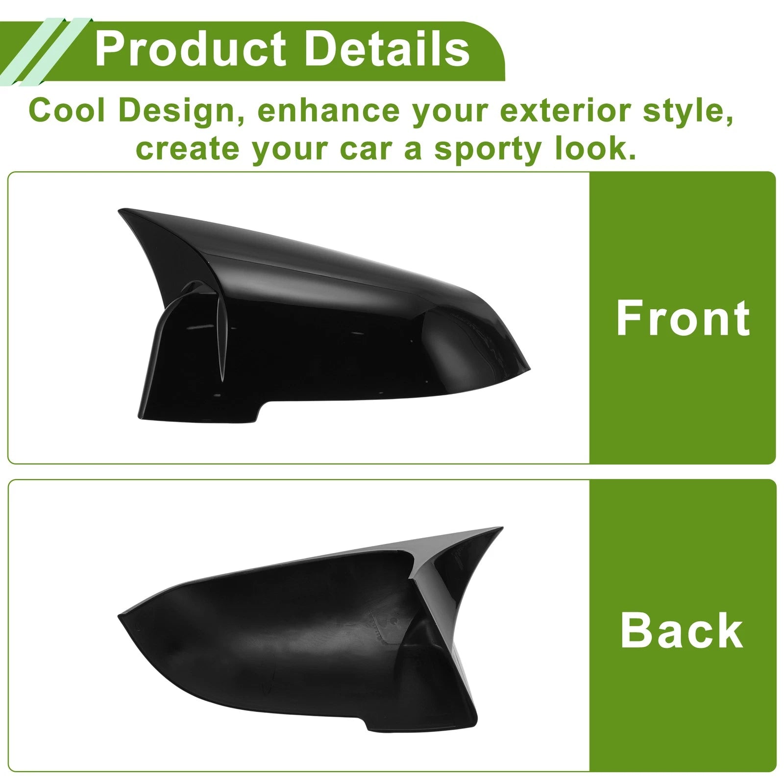 Mirror Cover Cap for BMW 5 Series F10/F11/F18 (2014–2018)
