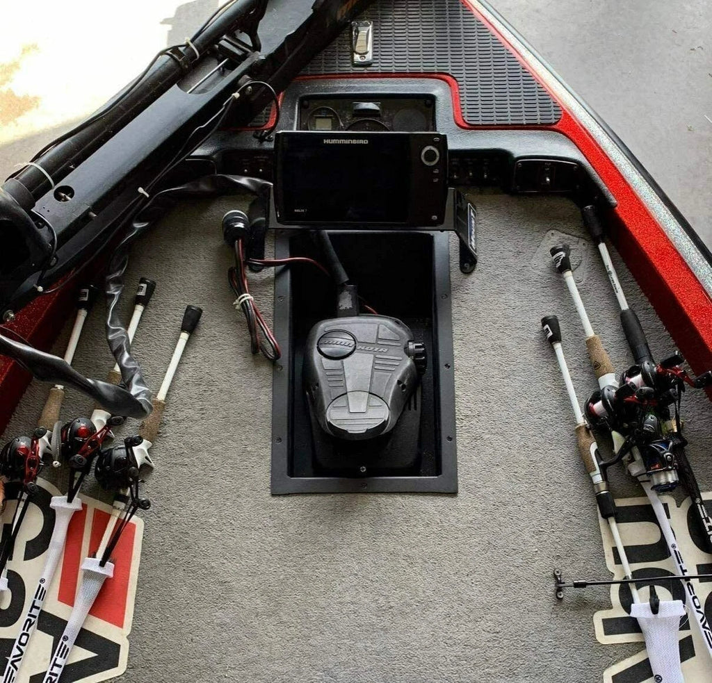 Recessed Easy Boat Trolling Motor Pan for