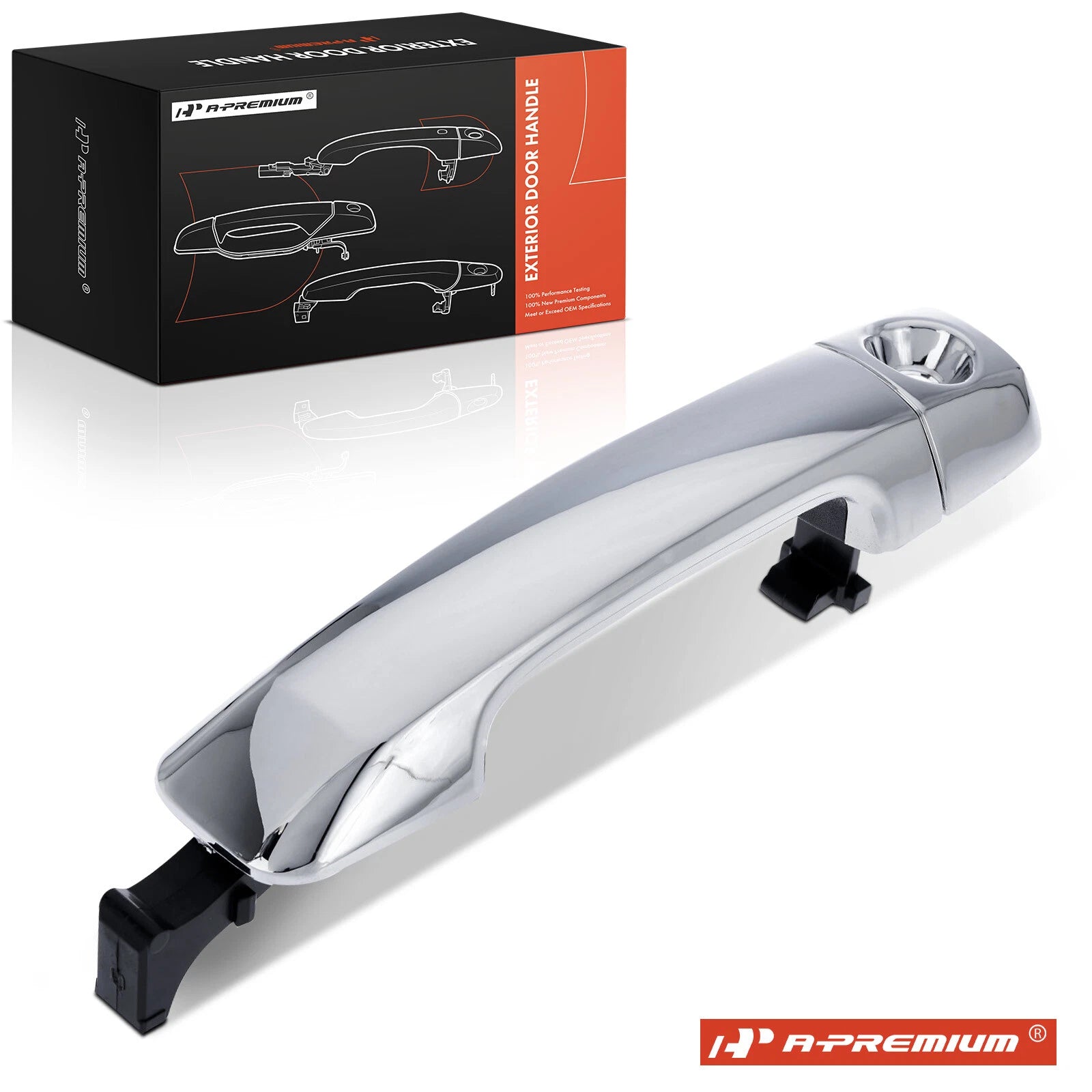 Chrome Exterior Door Handle for Toyota Sequoia Tundra (2008–2016)