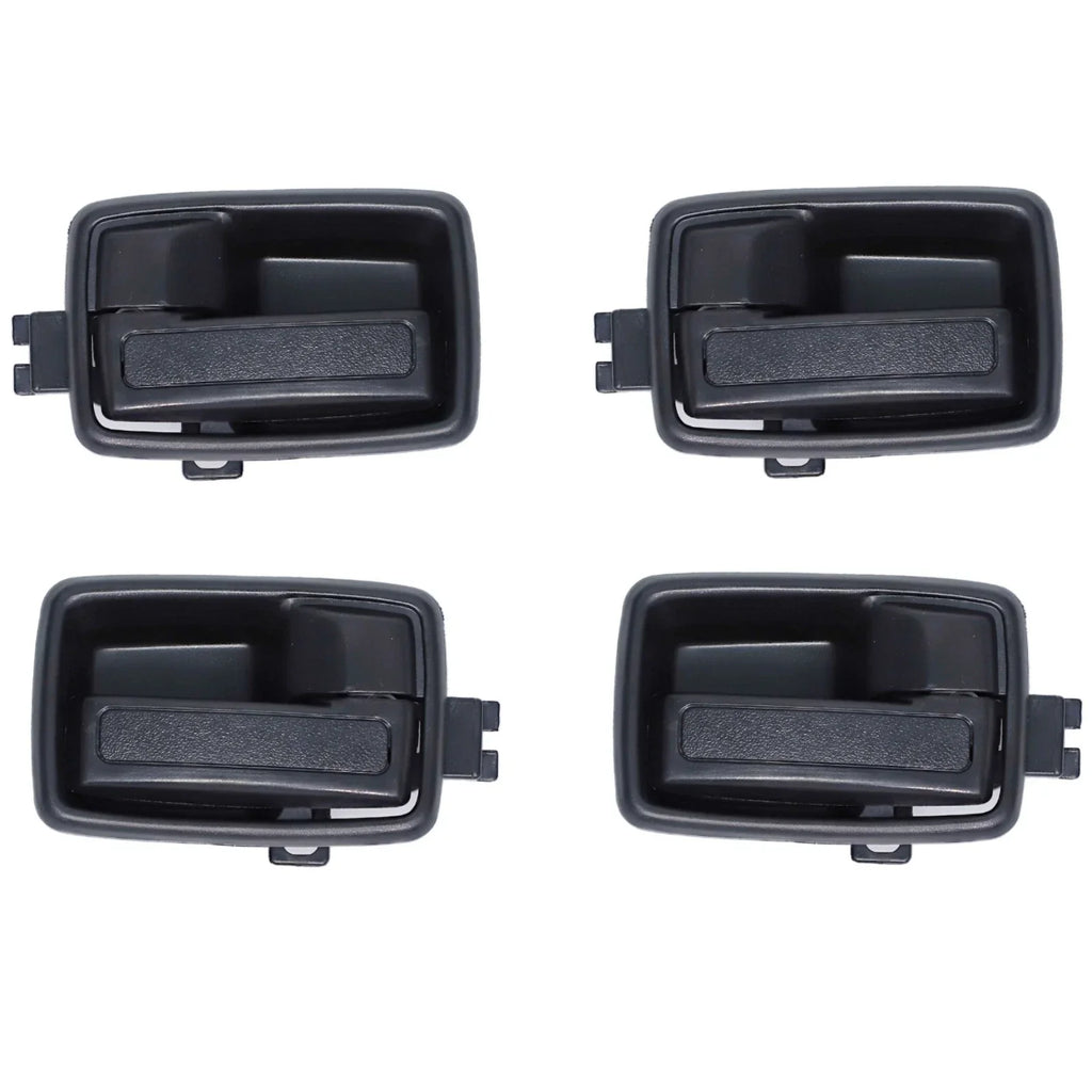 4pcs Textured Black Inner Door Handles for Holden Rodeo TF (1998–2003)