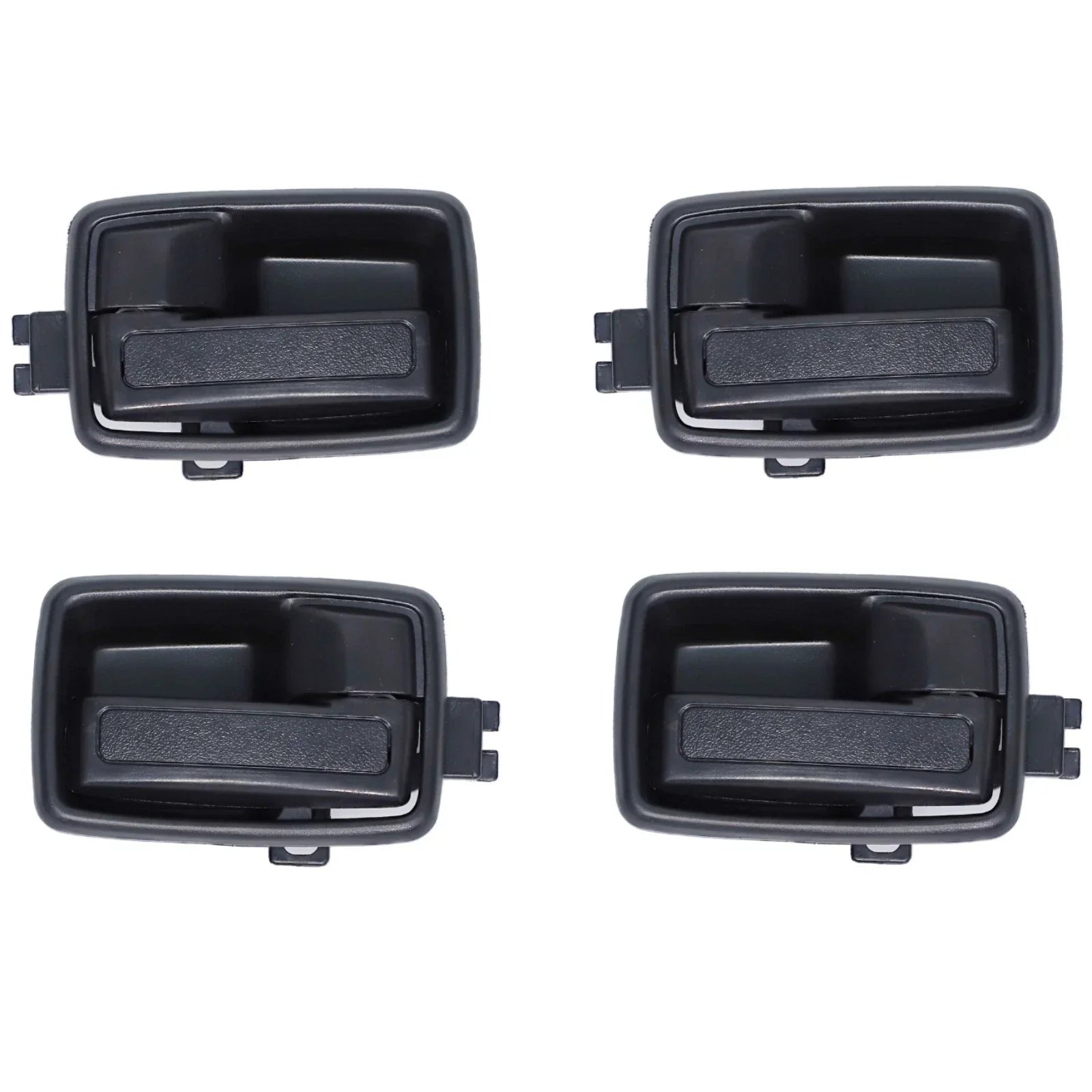 4pcs Textured Black Inner Door Handles for Holden Rodeo TF (1998–2003)