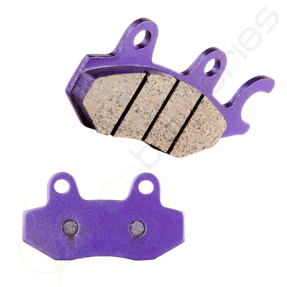 Front Rear Brake Pads for Honda Dream 50R, Kawasaki BN125A, EX250J