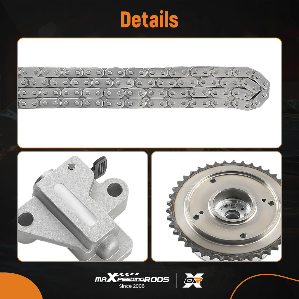 Timing Chain Kit w/VVT Gear for Hyundai Elantra Kia Soul (2014–2019)