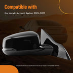 Heated Passenger Mirror for Honda Accord (2013–2017) Power 76200T2GA41ZD HO1321275