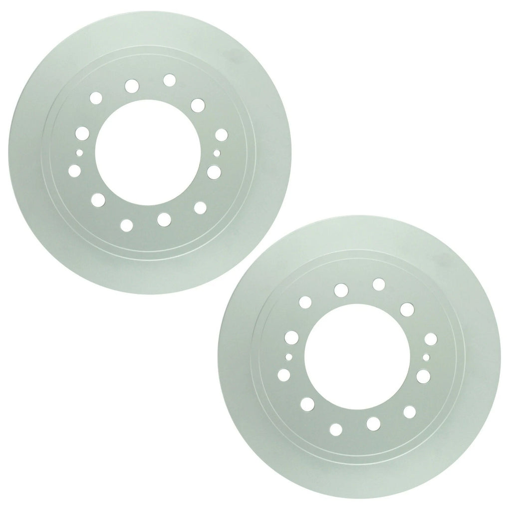 Set of 2 Rear Disc Brake Rotors for Lexus GX470, Toyota 4Runner, Sequoia, FJ Cruiser (2003–2009)